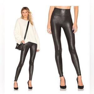 SPANX Faux Black Leather Legging